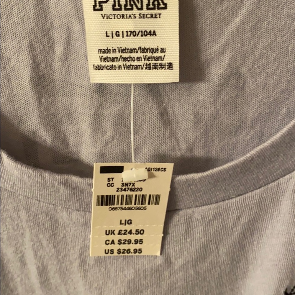 ❌SOLD❌NWT VS PINK tank top - Picture 2 of 5